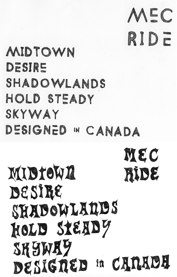 Typeface Options Typeface Options